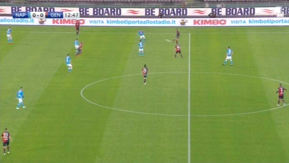 Napoli - Genoa be board 